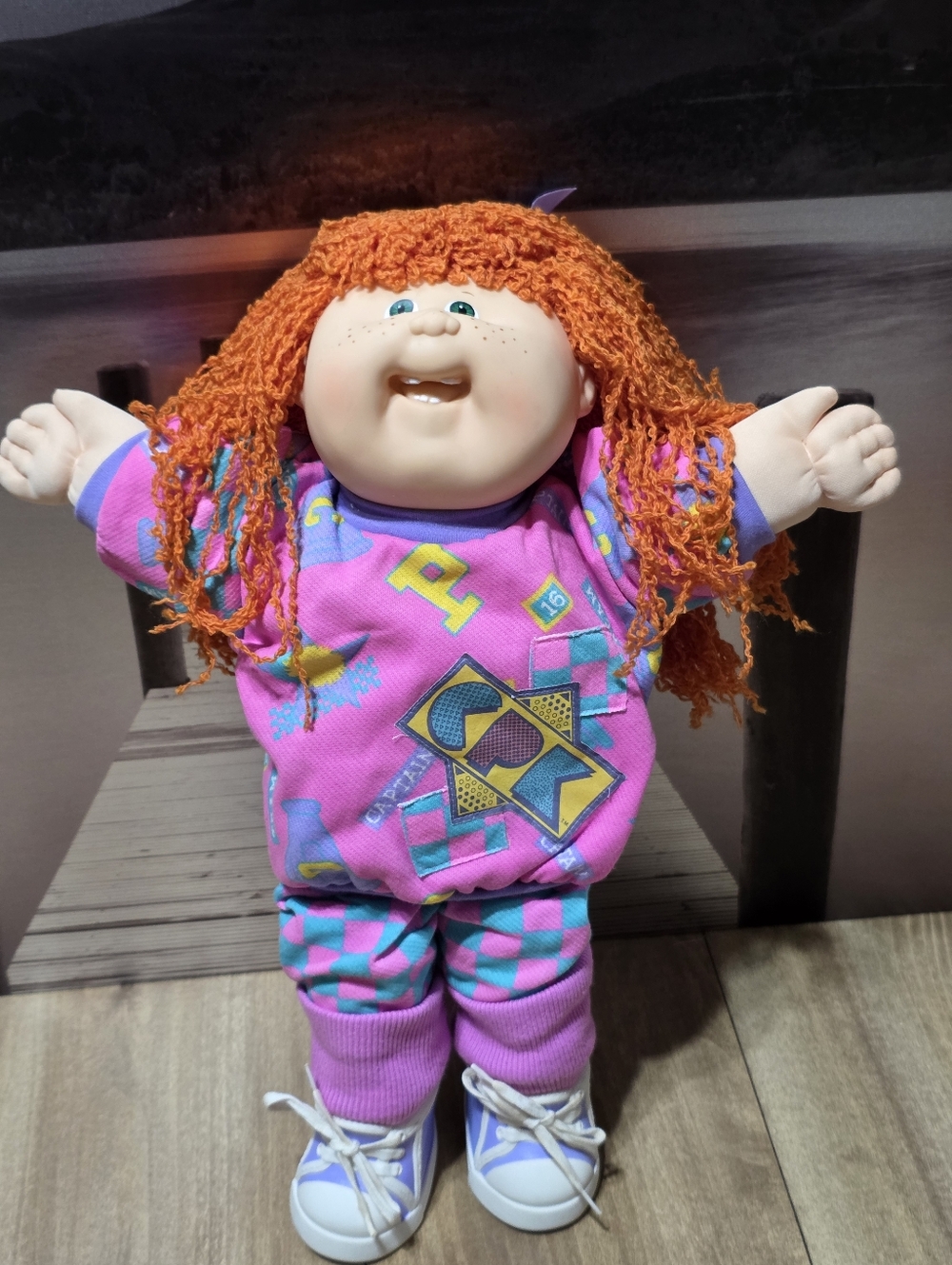 Vintage Cabbage Patch Kids Doll Designer Line HM 19 Hasbro 1989